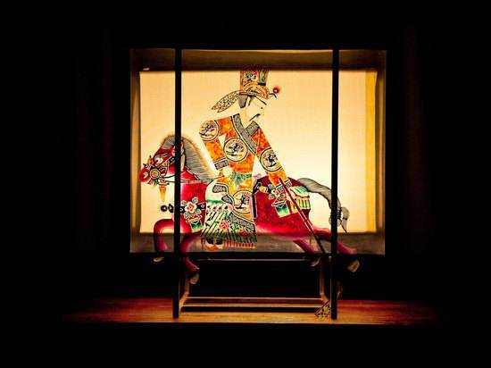 北京什刹海皮影戏