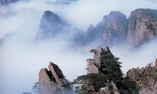 黄山风景区-紫石峰