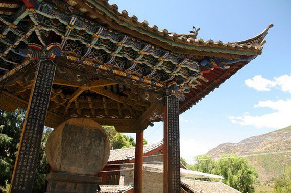 红军长征过丽江纪念馆-石鼓碑碣