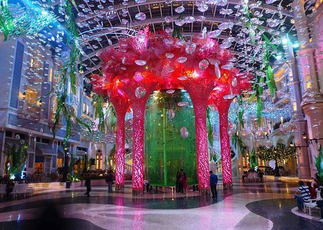 澳门美高梅天幕广场