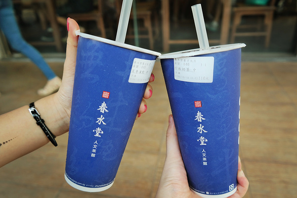 春水堂是台湾珍珠奶茶的发源地之一.