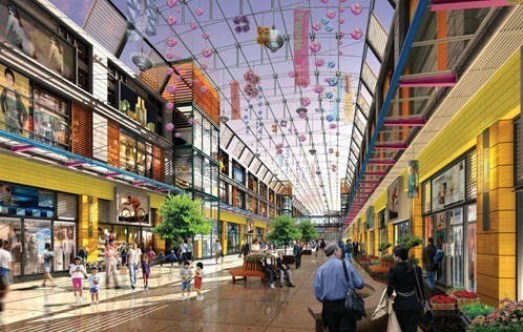 滨海广场国际商业步行街