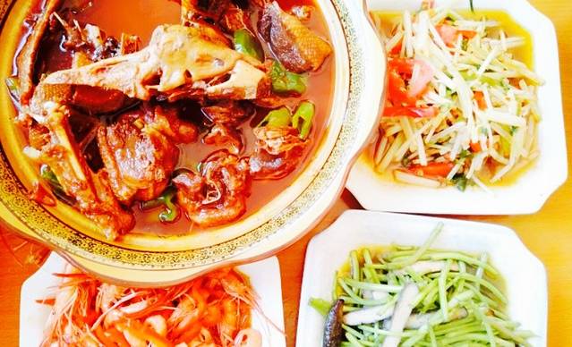 洪蓝手抓鸡老鹅店