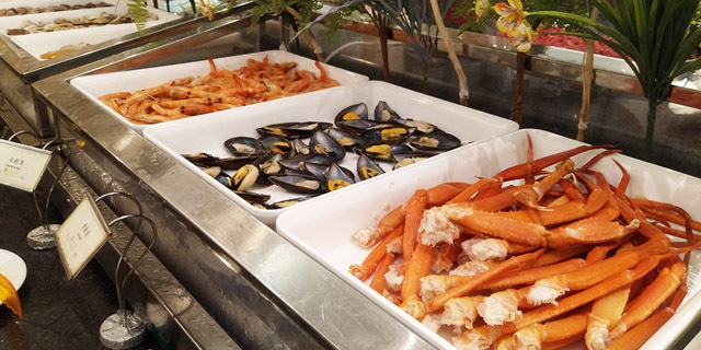 盘龙山庄自助餐