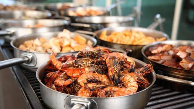 凯悦海鲜bbq自助餐