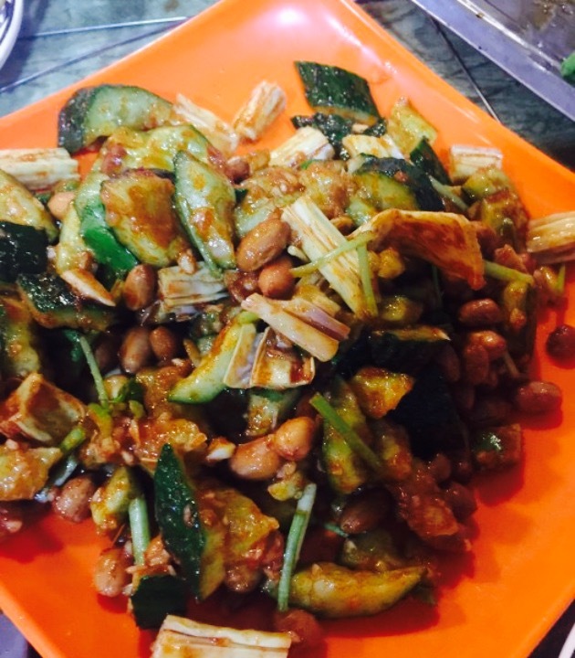 特色油边心管烤串