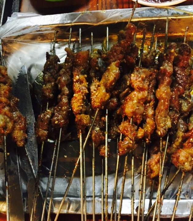 乌兰巴托烤羊腿