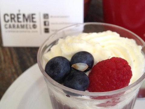 crème caramel la