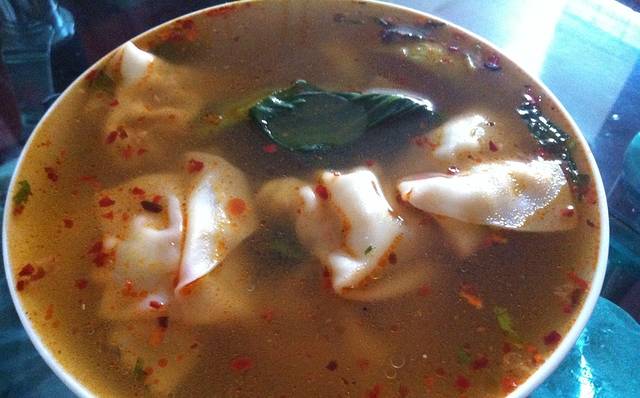 于记沙布袋馄饨