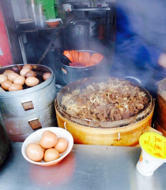 金二妹渣肉蒸饭