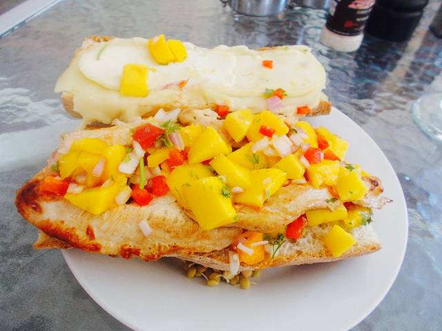 Dawn on the Amazon Cafe