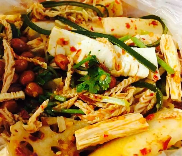 金花泡菜(黑色经典长沙名小吃)