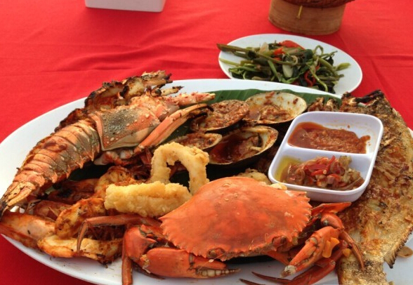 金巴兰海湾大排档