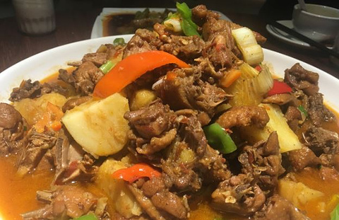 徐记沙湾大盘鸡椒麻鸡