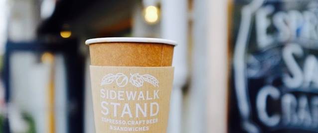 SIDEWALK COFFEE STAND