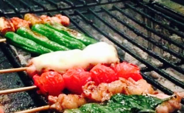 Char-Grilled Yakitori Kemuritsuu