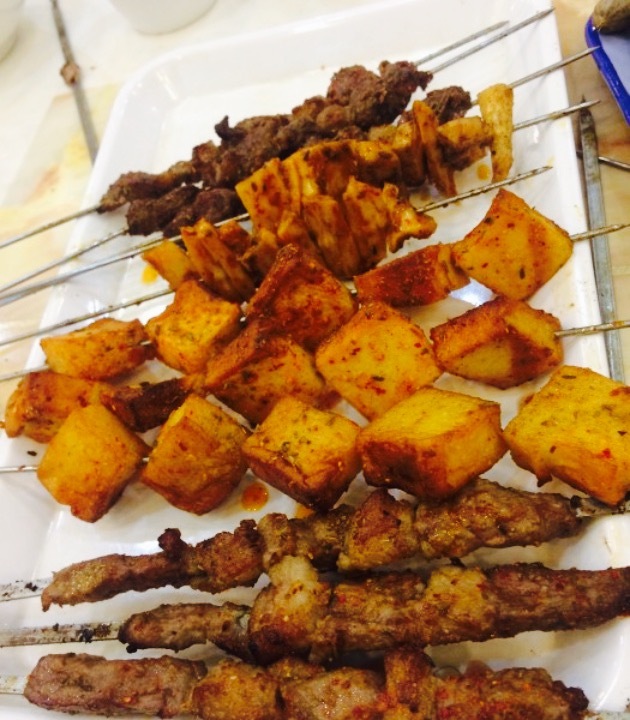 二大头烧烤面食