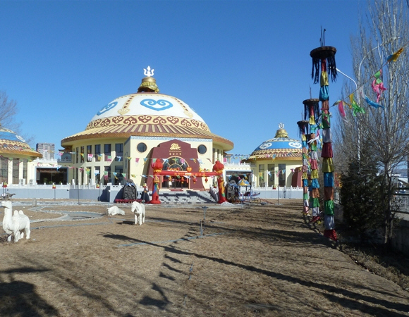 赛马场蒙古大营