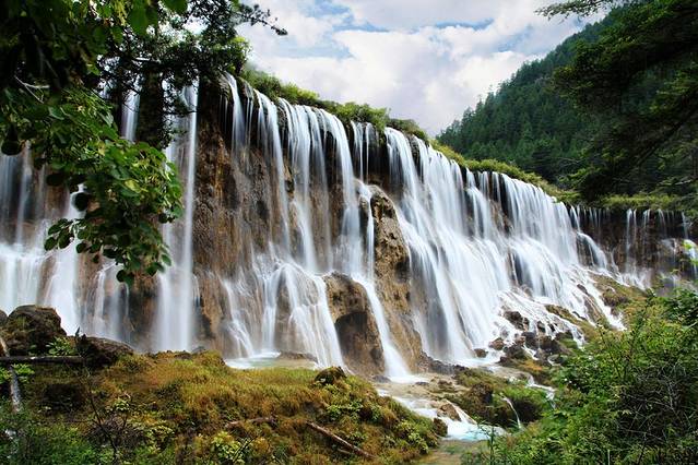 中华民族园北园-九寨沟瀑布