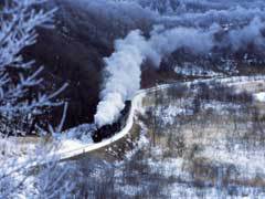 SL冬之湿原号蒸汽火车