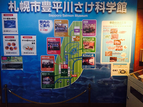 札幌市丰平川酒科学馆sapporo salmon museum