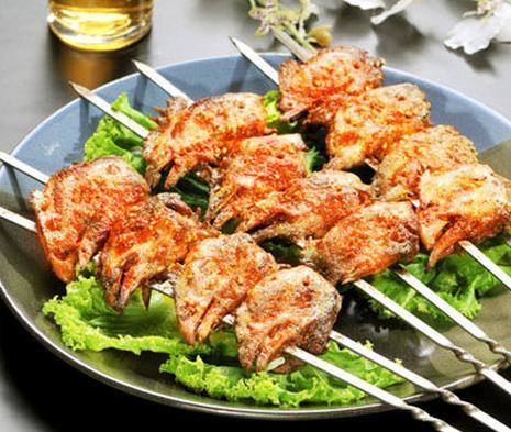 爆烤鸡头王(十马路店)