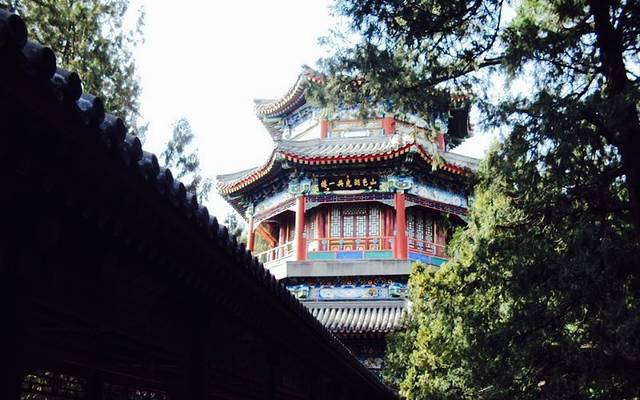 山色湖光共一楼