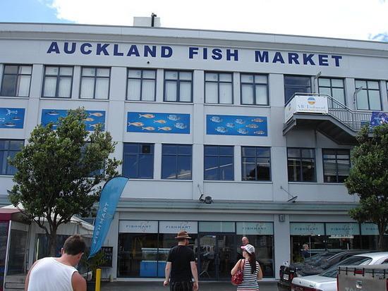 奥克兰鱼类市场