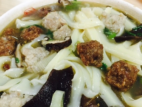 贺莉嫂北二巷香菇面芙蓉面