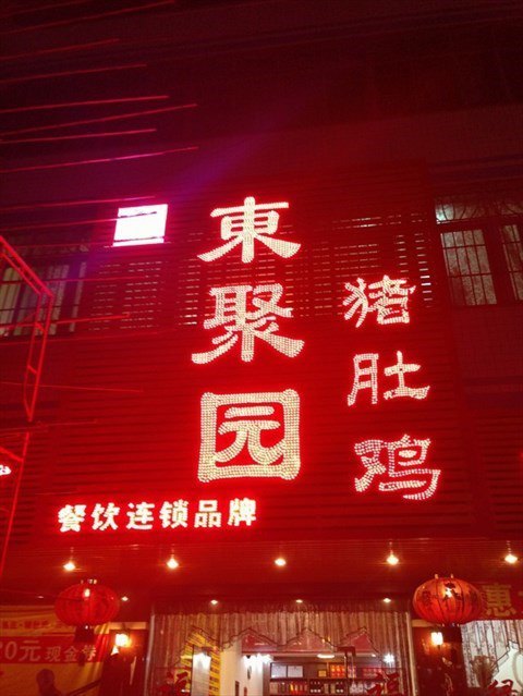 东聚园猪肚鸡椰子鸡火锅