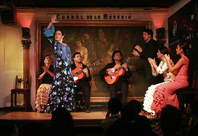 马德里Corral de la Morería弗拉明戈表演