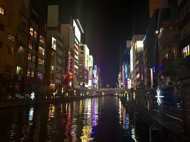 道顿堀水上观光船