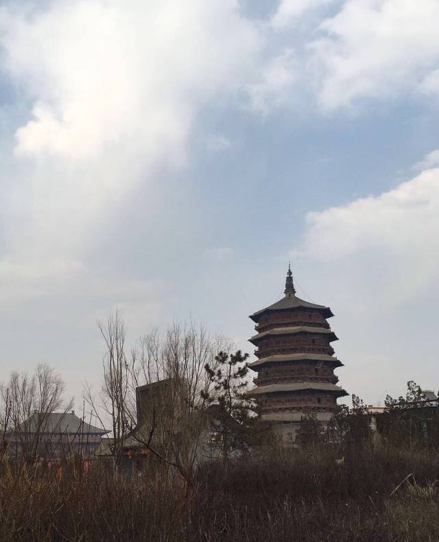 应县木塔景区-佛宫寺
