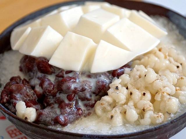 那个年代杏仁豆腐冰