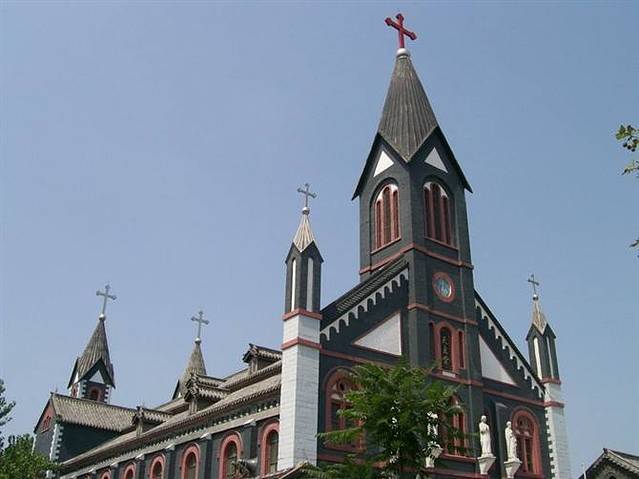 天主教临沂教区王庄教堂神父院