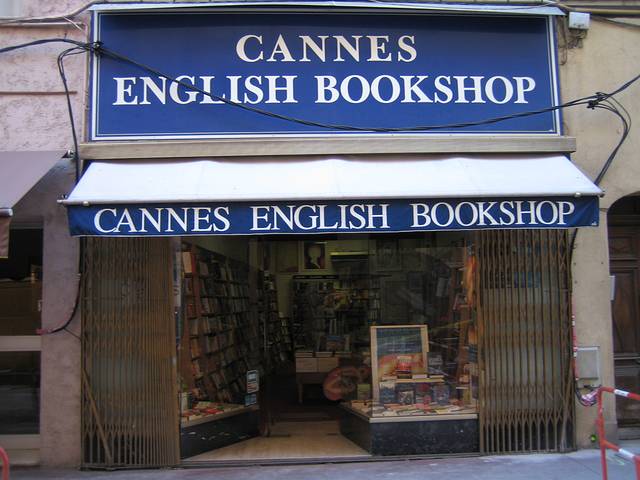 Cannes English Bookshop