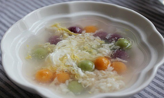 李家桂花酒酿大元宵