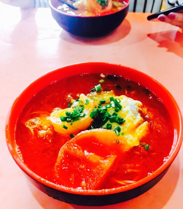 番茄煎蛋面
