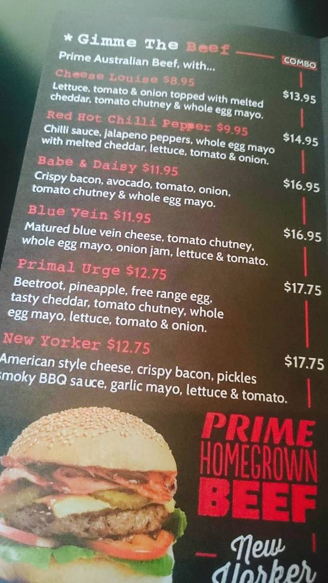 Burger Urge QUT Gardens Point