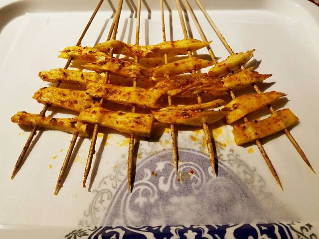 黄金大板筋烧烤