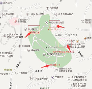 中国彩灯博物馆旅游景点攻略图