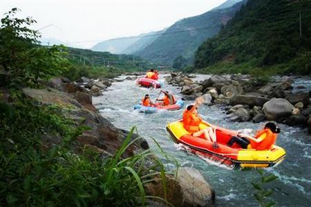 九龙溪漂流
