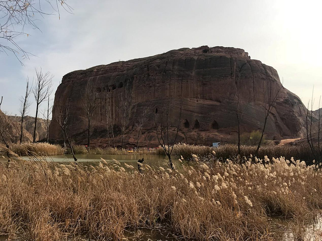 (这个就是土匪山,悬崖绝壁,据说洞洞相通,易守难攻)