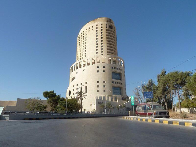 美轮美奂独特的建筑风格使得约旦塔成为了安曼的建筑景点约旦塔内部