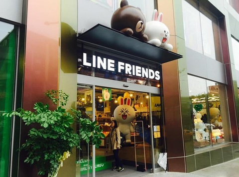 LINE friends store旅游景点攻略图