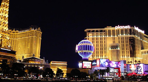 拉斯维加斯巴黎酒店赌场旅游景点攻略图