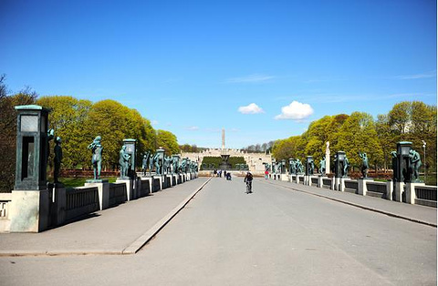维格兰雕塑公园旅游景点攻略图