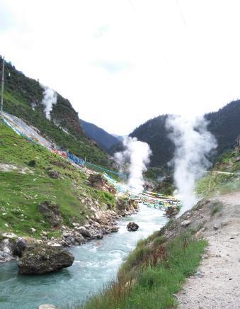 措普沟热坑温泉