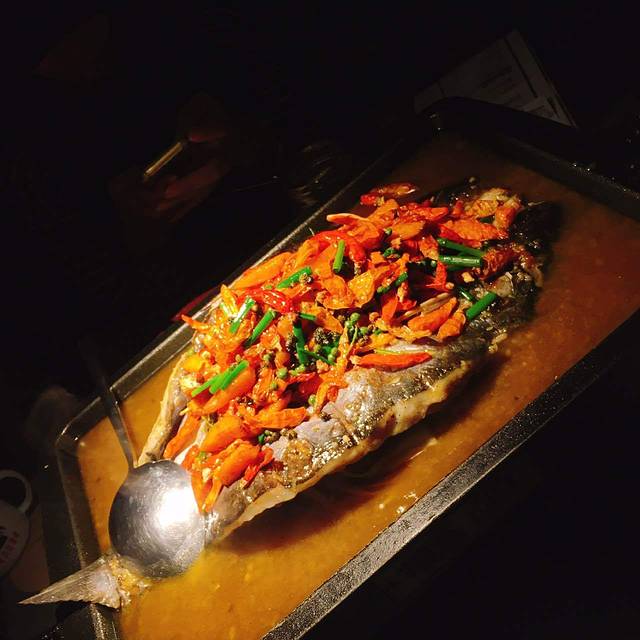 探鱼·鲜青椒爽麻烤鱼(南海万达广场店)