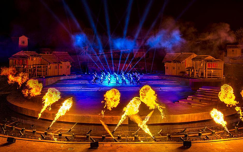 阿惹妞民俗村寨旅游景点攻略图